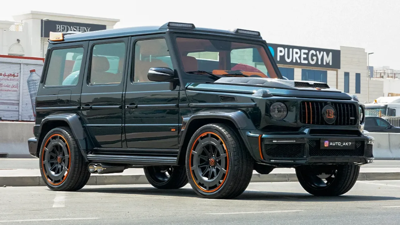 MERCEDES G-63 TO BRABUS 800