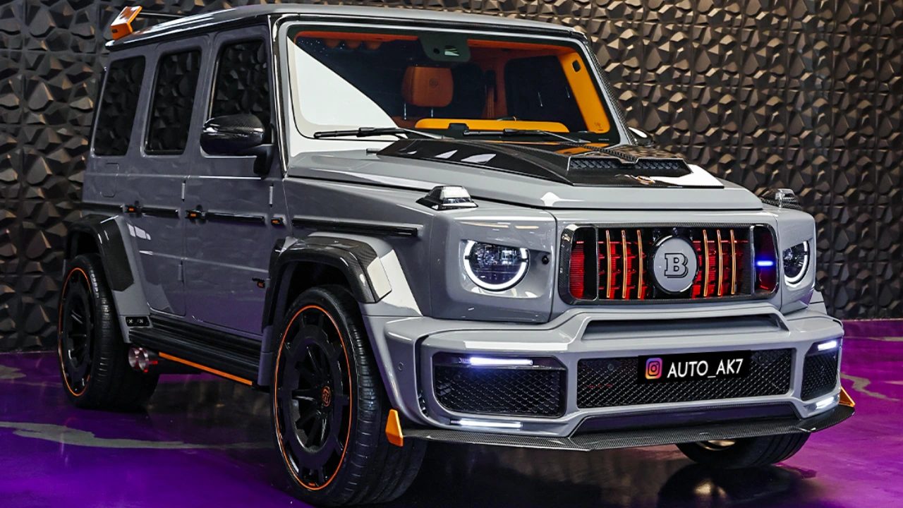 Mercedes Benz G-63 Upgraded to Brabus 900 Rocket Edition