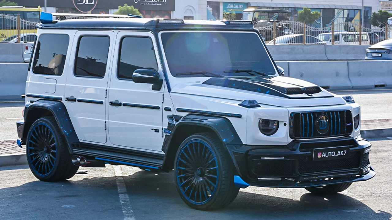 Benz G 63 Upgraded to Brabus 900 Rocket Edition